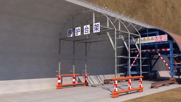 集美区隧道施工动画制作公司 - 隧道施工工艺和施工方法 - 隧道施工汇报动画视频 - bim 工程施工动画